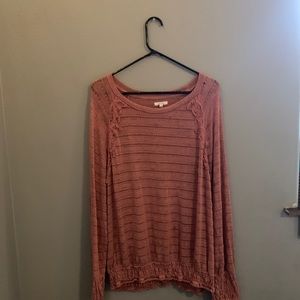 Maurices sweater like long sleeve